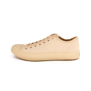 รองเท้าผ้าใบ รองเท้าผ้าใบผูกเชือก รองเท้าผ้าใบผูกเชือกผู้หญิงสีเบจ หวานพาสเทลสุดน่ารัก ใส่สบาย ระบายอากาศ