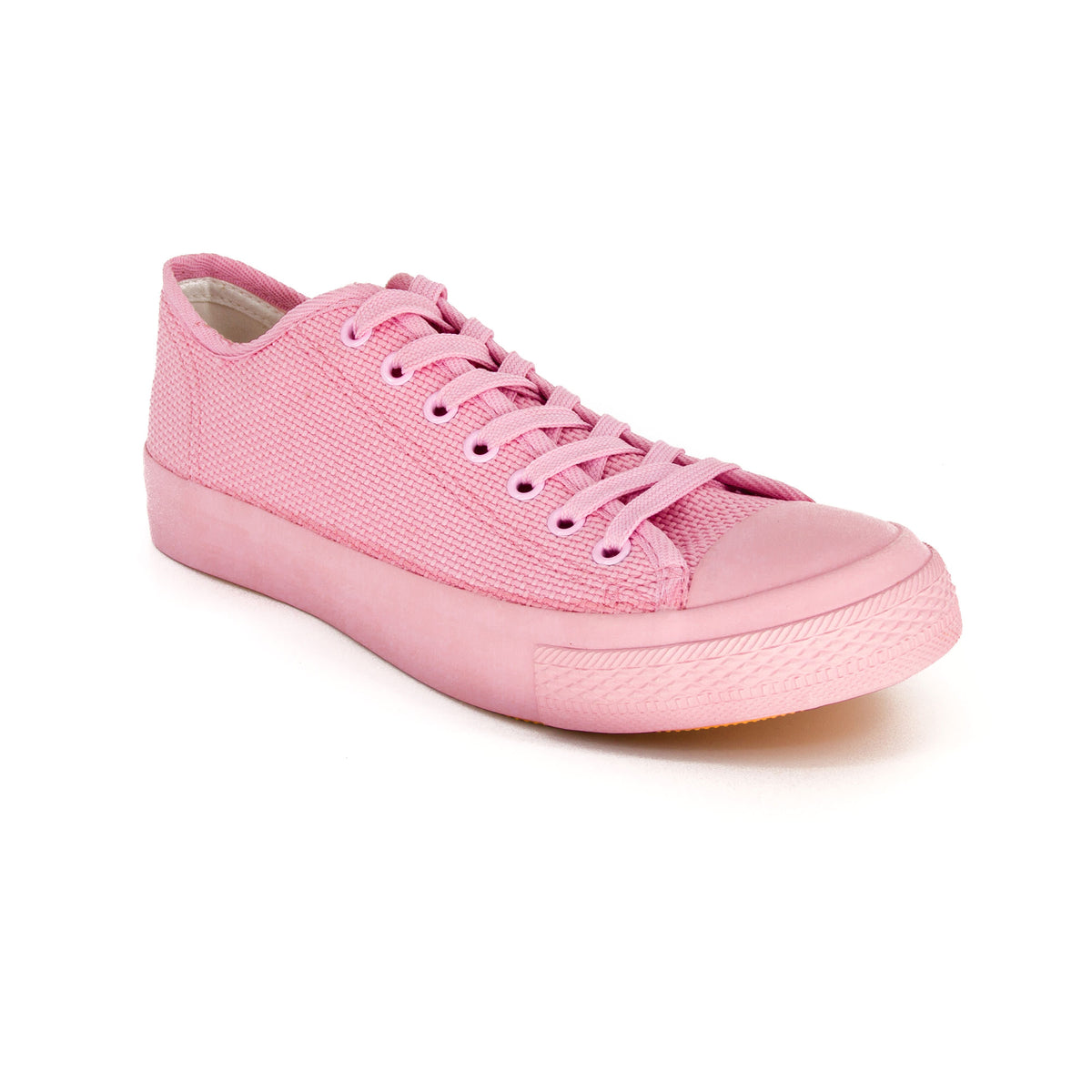 รองเท้าผ้าใบ รองเท้าผ้าใบผูกเชือก รองเท้าผ้าใบผูกเชือกผู้หญิงสีชมพู หวานพาสเทลสุดน่ารัก ใส่สบาย ระบายอากาศ