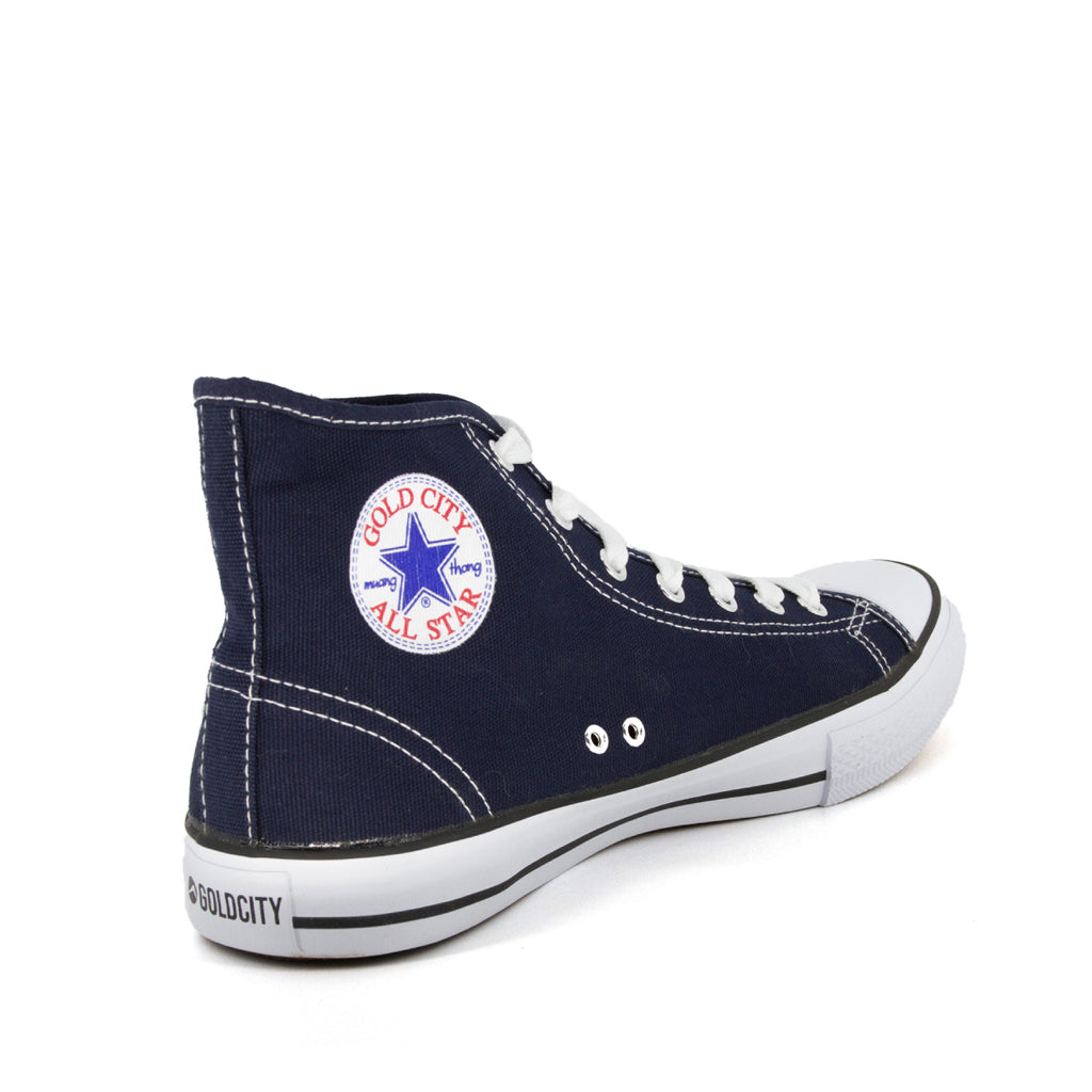 รองเท้าผ้าใบ รองเท้าผ้าใบหุ้มข้อ รองเท้าผ้าใบหุ้มข้อผู้ชาย รองเท้าผ้าใบหุ้มข้อผู้หญิงสีกรม แนวสตรีท น้ำหนักเบา สวมใส่ง่าย ทนทาน