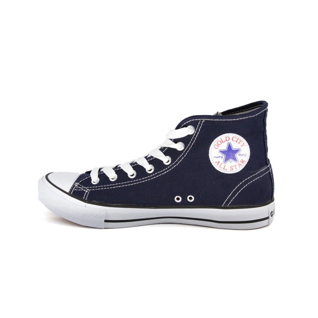 รองเท้าผ้าใบ รองเท้าผ้าใบหุ้มข้อ รองเท้าผ้าใบหุ้มข้อผู้ชาย รองเท้าผ้าใบหุ้มข้อผู้หญิงสีกรม แนวสตรีท น้ำหนักเบา สวมใส่ง่าย ทนทาน