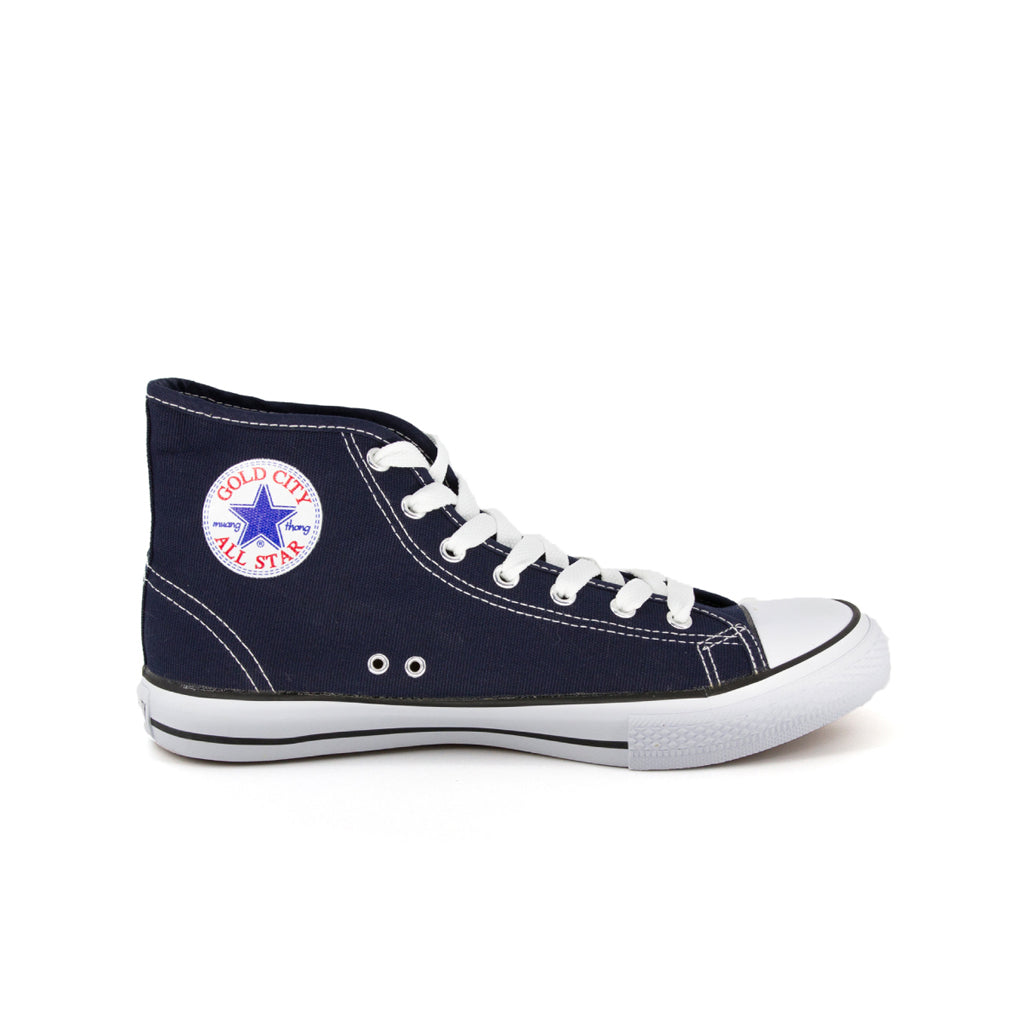 รองเท้าผ้าใบ รองเท้าผ้าใบหุ้มข้อ รองเท้าผ้าใบหุ้มข้อผู้ชาย รองเท้าผ้าใบหุ้มข้อผู้หญิงสีกรม แนวสตรีท น้ำหนักเบา สวมใส่ง่าย ทนทาน