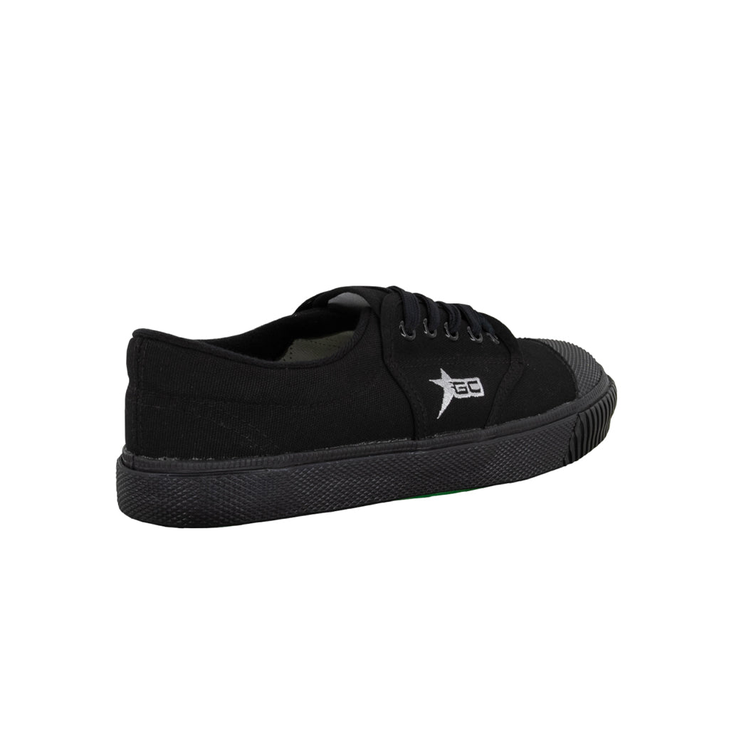 รองเท้าผ้าใบ รองเท้าผ้าใบนักเรียน รองเท้าผ้าใบนักเรียนผู้ชาย รองเท้าผ้าใบผู้หญิงสีดำ  ทน นุ่ม หนึบ