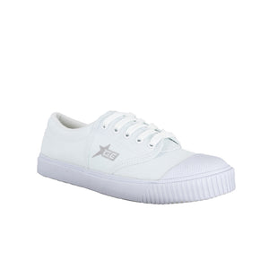 Student shoes, model 1407 GC, have a soft, padded edge.