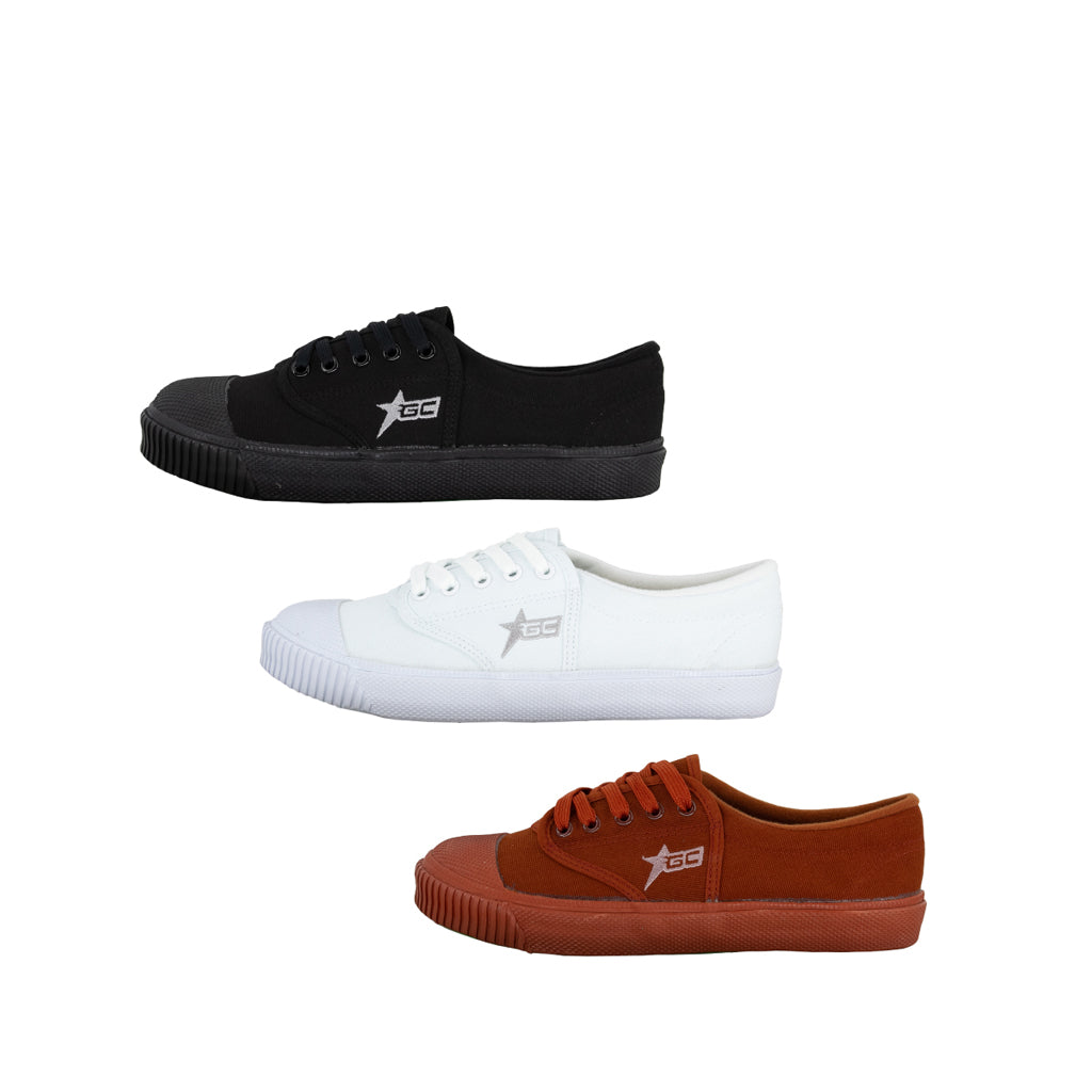 รองเท้าผ้าใบ รองเท้าผ้าใบนักเรียน รองเท้าผ้าใบนักเรียนผู้ชาย รองเท้าผ้าใบผู้หญิงสีขาว,ดำ,น้ำตาล  ทน นุ่ม หนึบ