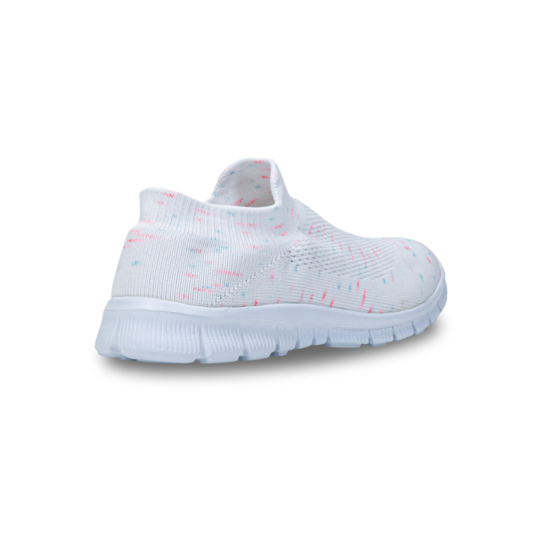 รองเท้าผ้าใบลำลอง รุ่น CE003 สีขาว พื้น EVA ยืดหยุ่นสูง รองรับแรงกระแทกดีเยี่ยม