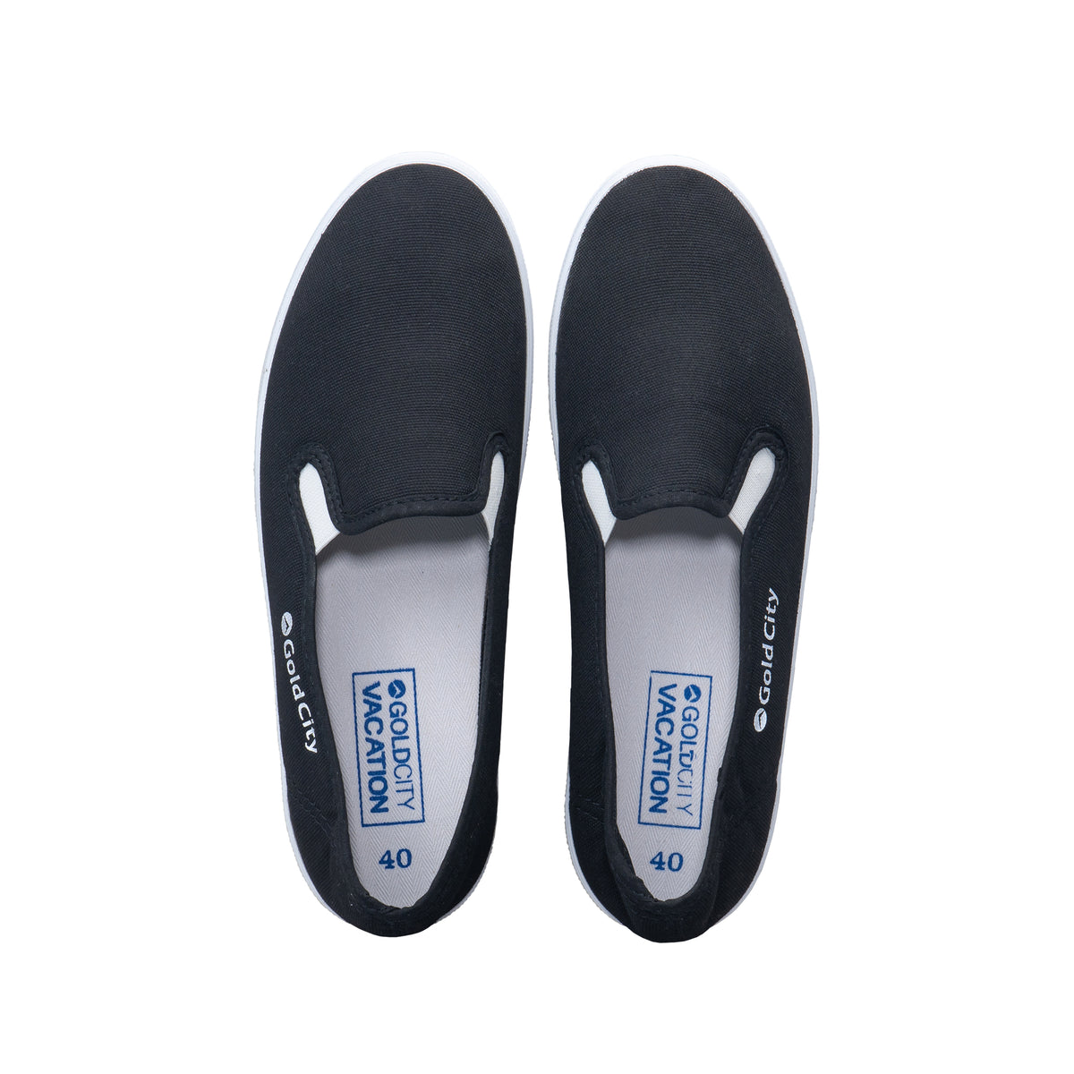 รองเท้าสลิปออน หันหน้า