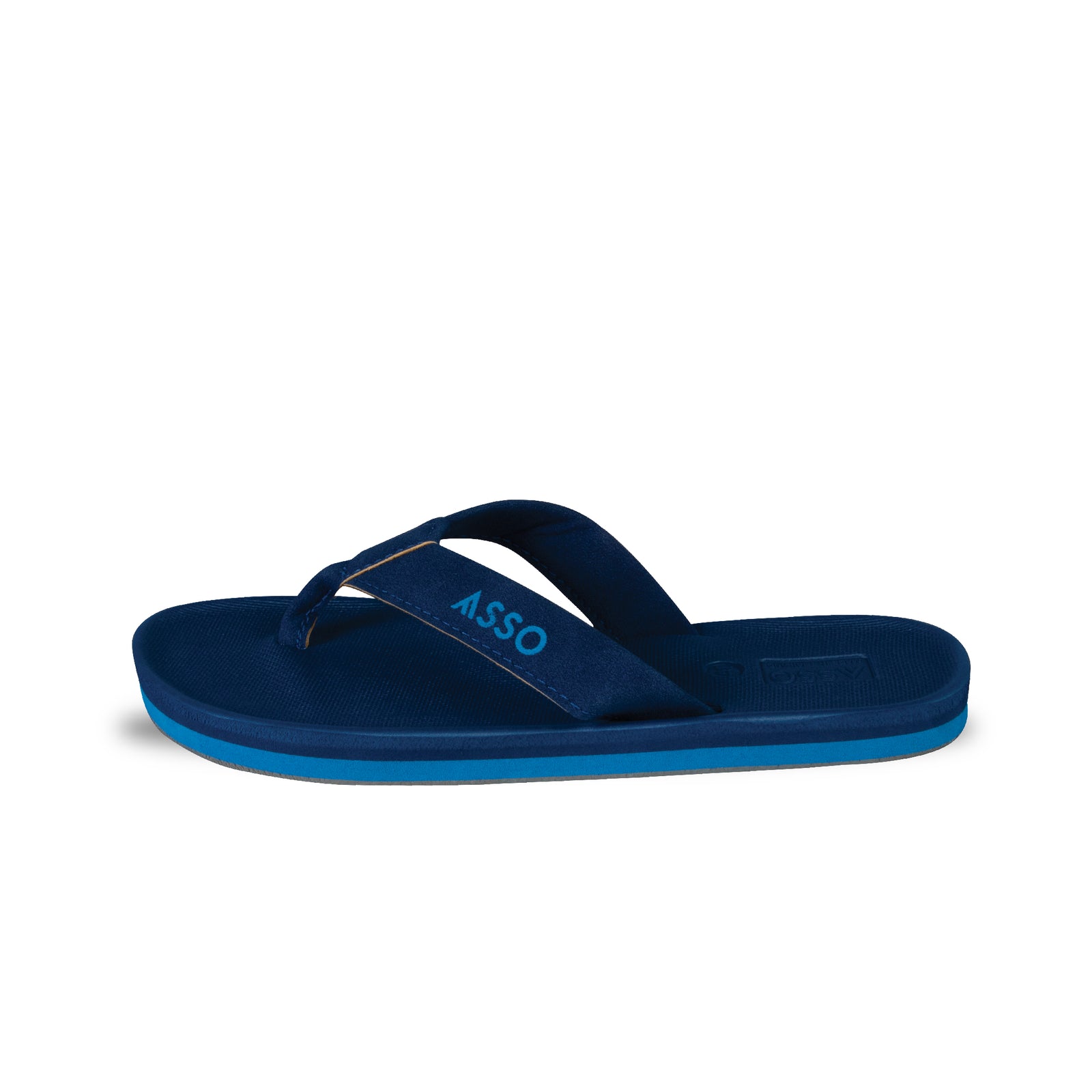 รองเท้าแตะ รองเท้าแตะหูหนีบ รองเท้าหูหนีบผู้ชาย รองเท้าแตะหูหนีบผู้หญิงสีน้ำเงิน แห้งเร็ว ไม่อุ้มน้ำ นุ่ม เบา ใส่สบายทุกวัน!