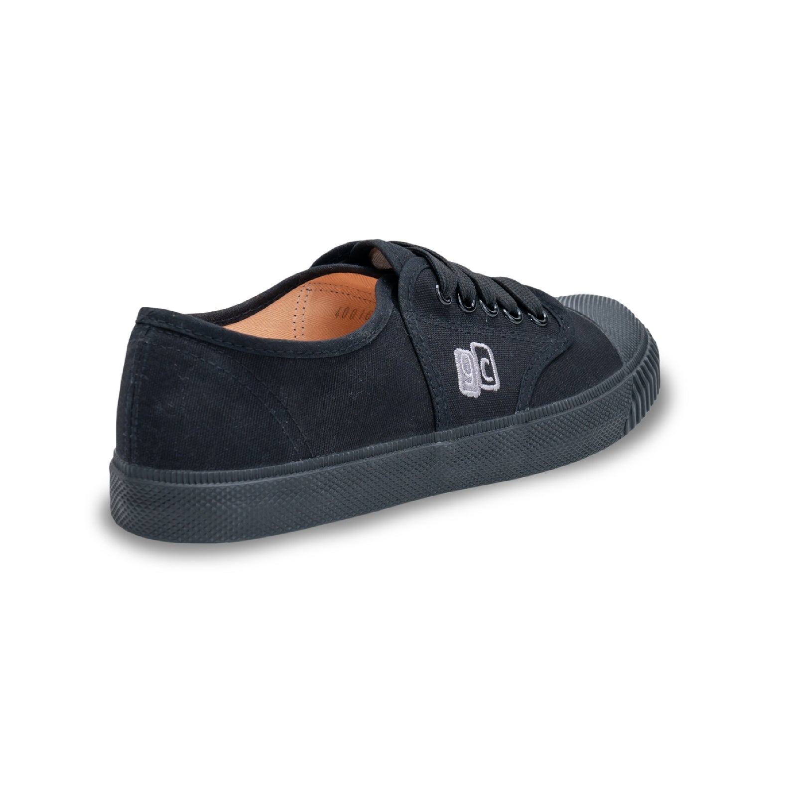 รองเท้าผ้าใบ รองเท้าผ้าใบนักเรียน รองเท้าผ้าใบนักเรียนผู้ชาย รองเท้าผ้าใบนักเรียนผู้หญิงสีดำ  ทน นุ่ม หนึบ! ใส่สบาย ระบายอากาศ