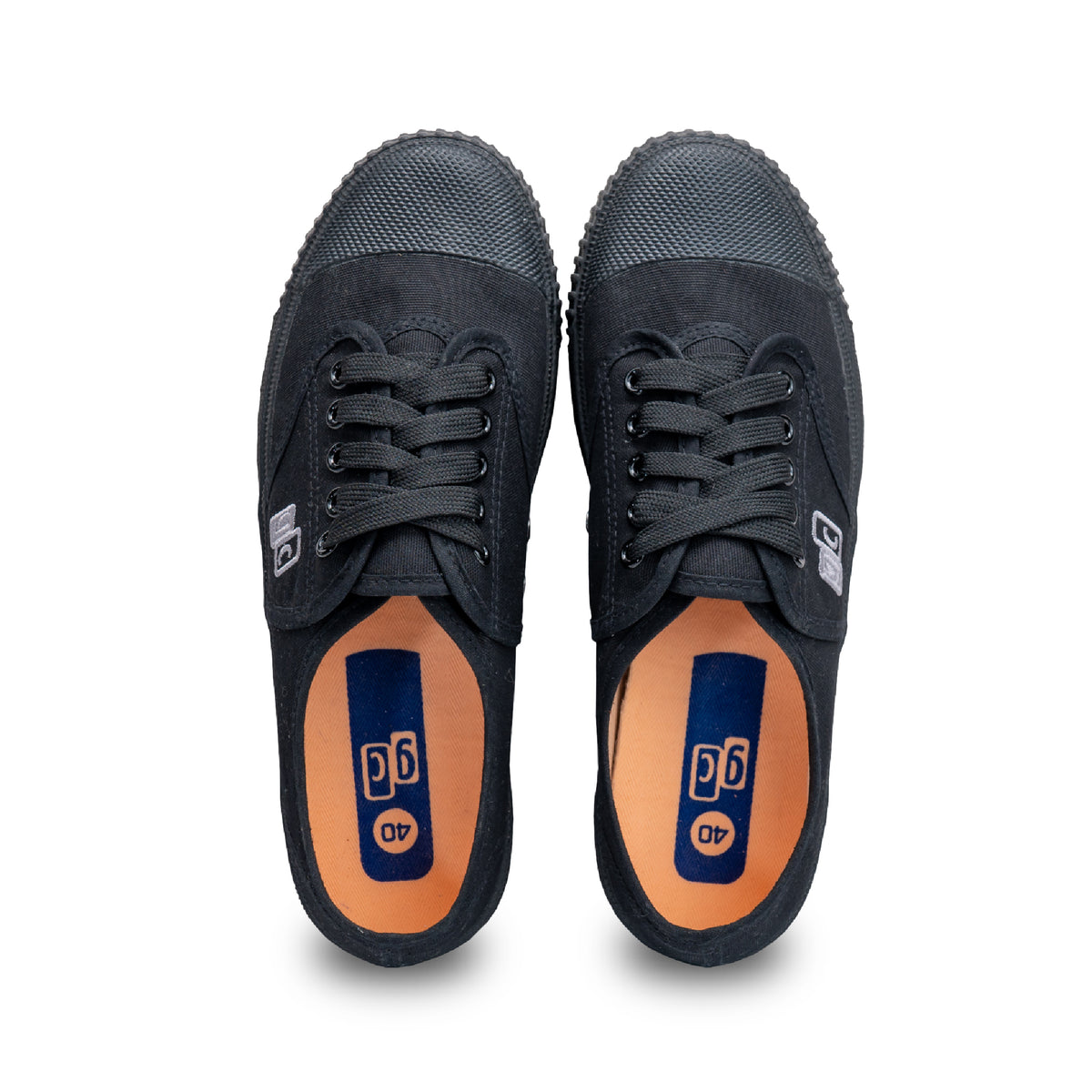 รองเท้าผ้าใบ รองเท้าผ้าใบนักเรียน รองเท้าผ้าใบนักเรียนผู้ชาย รองเท้าผ้าใบนักเรียนผู้หญิงสีดำ  ทน นุ่ม หนึบ! ใส่สบาย ระบายอากาศ