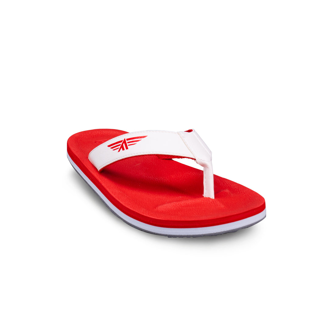 รองเท้าแตะ รองเท้าแตะหูหนีบ รองเท้าหูหนีบผู้ชาย รองเท้าแตะหูหนีบผู้หญิงสีแดง แห้งเร็ว ไม่อุ้มน้ำ นุ่ม เบา ใส่สบายทุกวัน! 