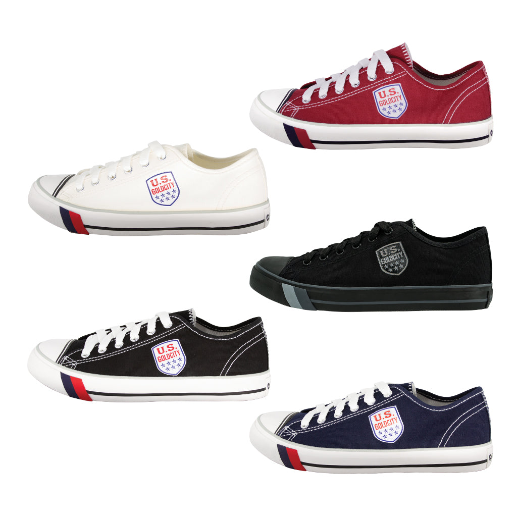 รองเท้าผ้าใบแฟชั่น หันซ้าย