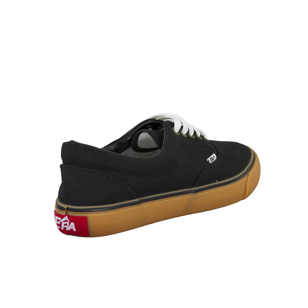 รองเท้าผ้าใบ รองเท้าผ้าใบผูกเชือก รองเท้าผ้าใบผูกเชือกผู้ชาย รองเท้าผ้าใบผูกเชือกผู้หญิงสีดำ ตราส้นด้านหลัง แดงเด่น ขอบนวมนุ่ม เบา ระบายอากาศดีเยี่ยม