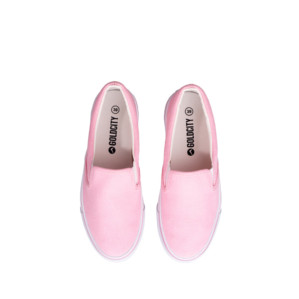 หัวรองเท้าสลิปออน  รุ่น SC026 สีชมพู มุมมองด้านหน้าตรง