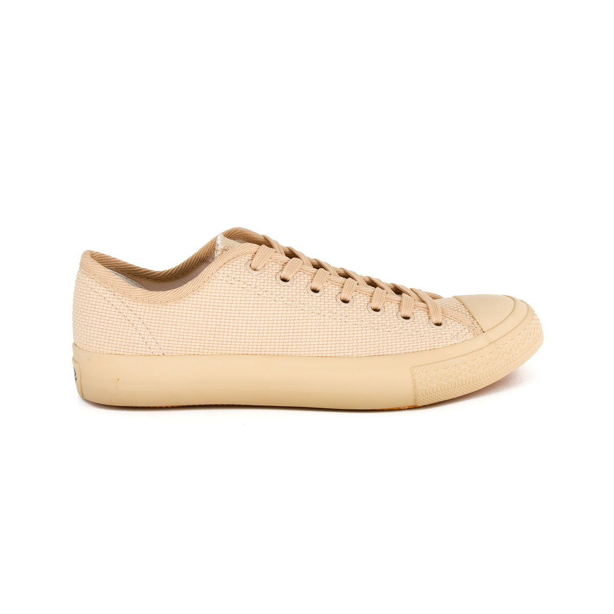 รองเท้าผ้าใบ รองเท้าผ้าใบผูกเชือก รองเท้าผ้าใบผูกเชือกผู้หญิงสีเบจ หวานพาสเทลสุดน่ารัก ใส่สบาย ระบายอากาศ 